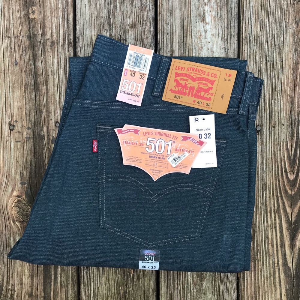 Levi’s 501 Shrink to Fit Cone Denim